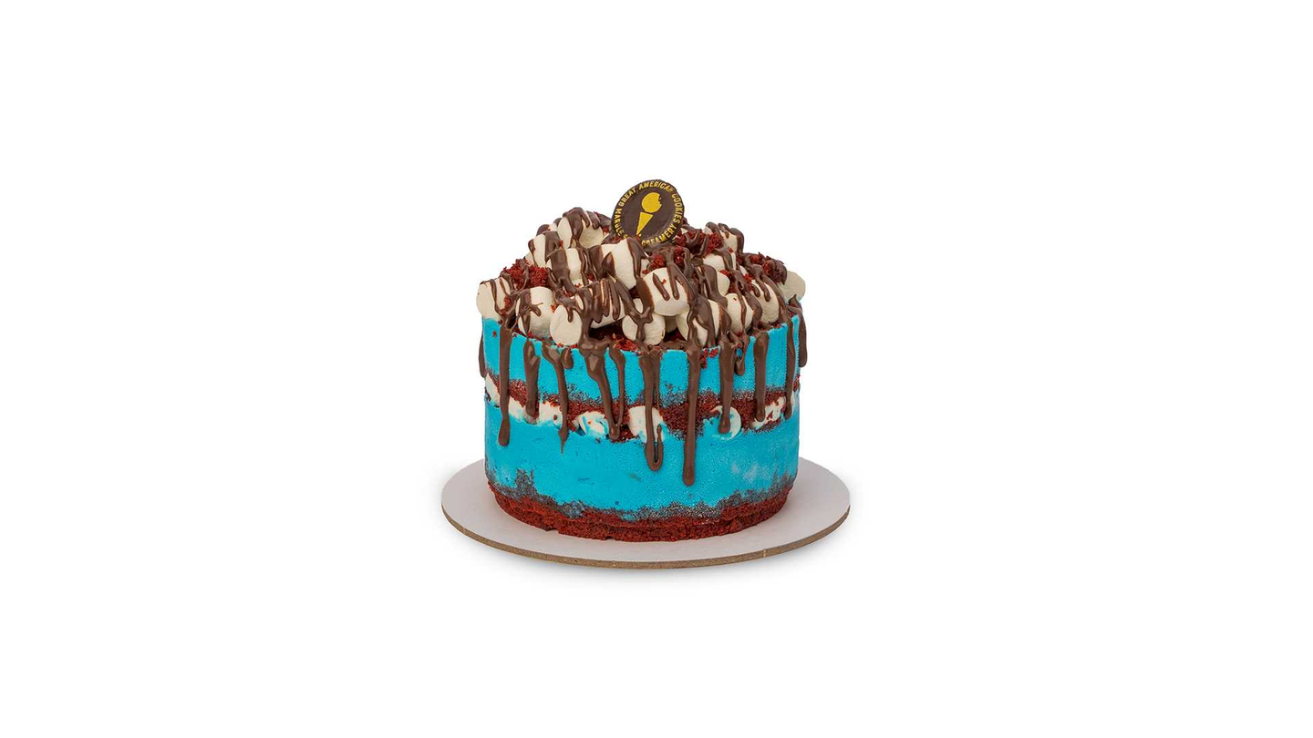 Blue Sky Cotton Candy Mini Cake