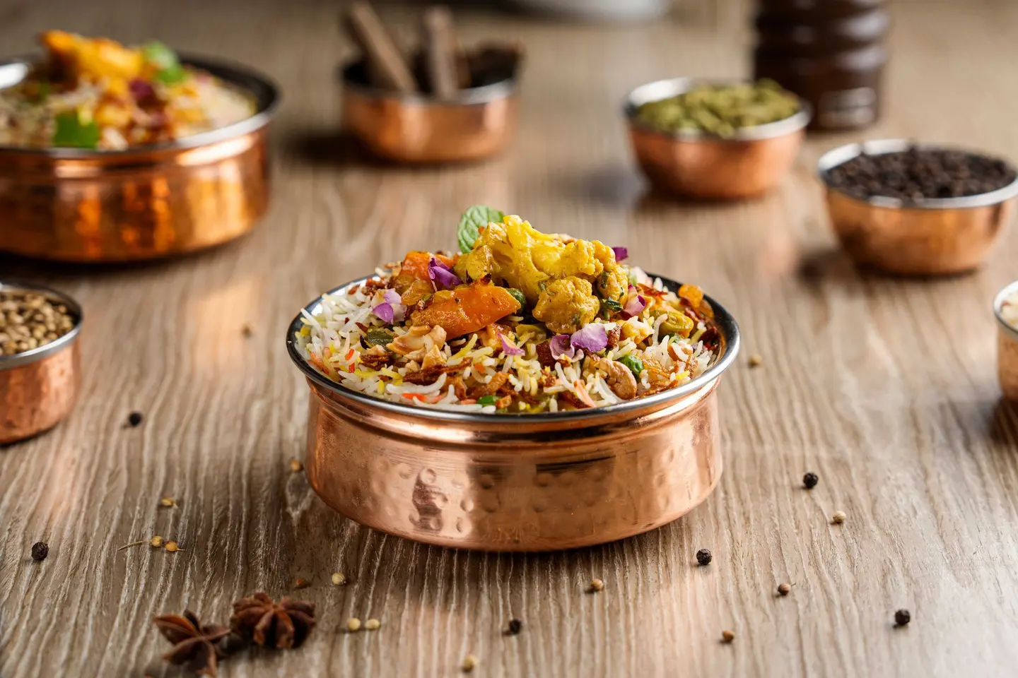 Vegetable Dum Biryani