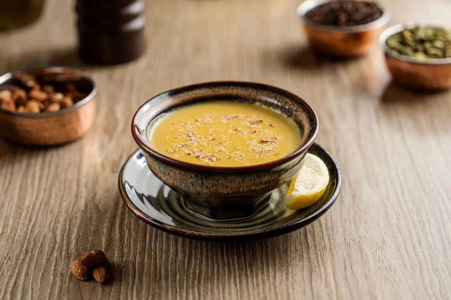 Mysore Chicken Badami Soup