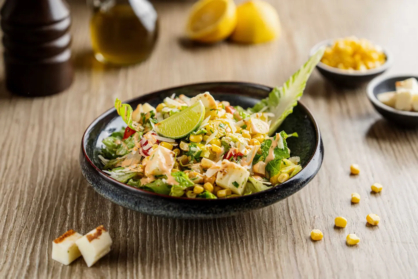 Mysore Cheese Corn Salad