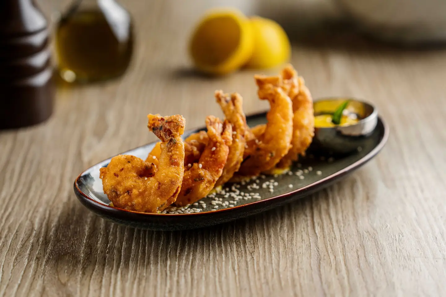 Mysore Sesame Prawns