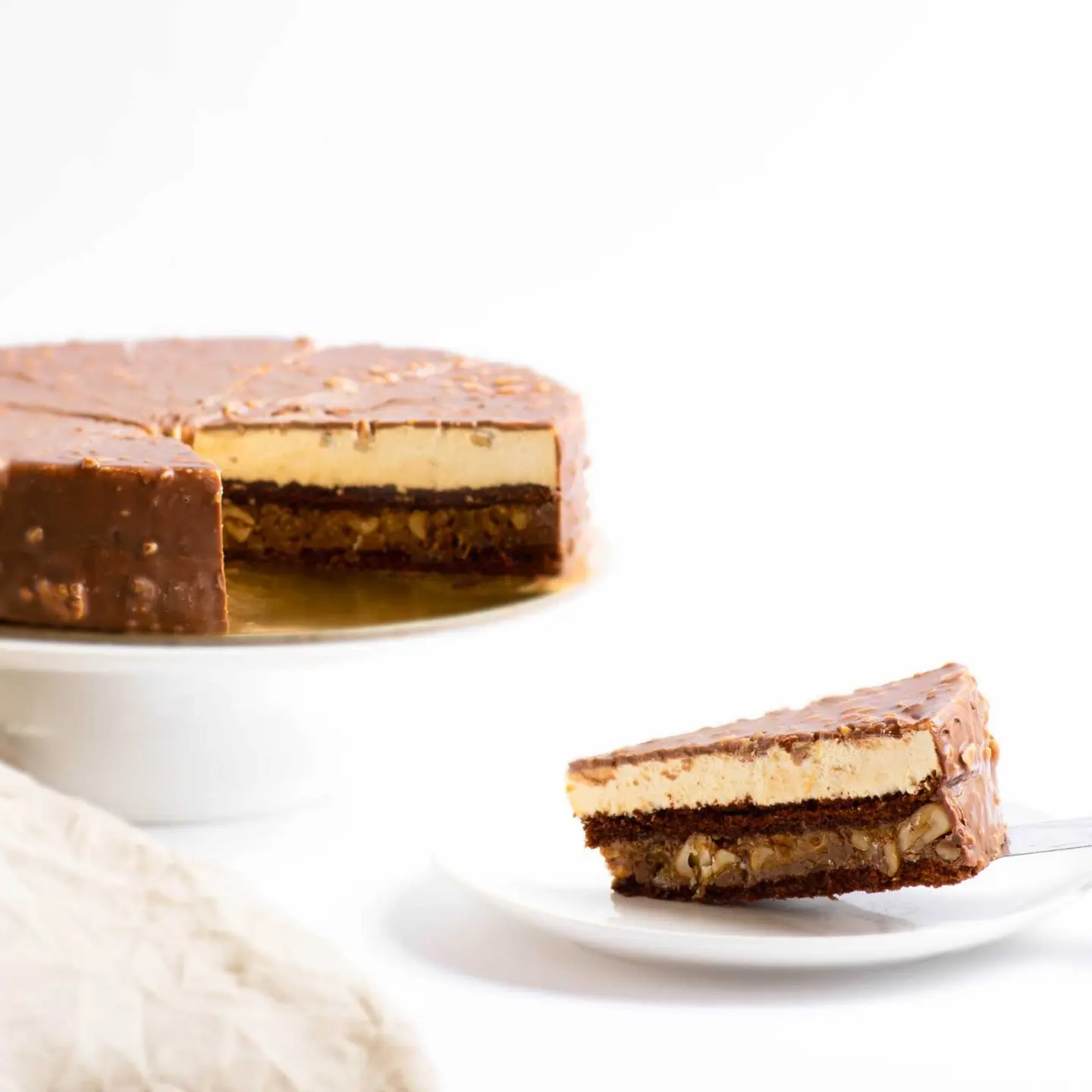 كيكة الاسنيكرز