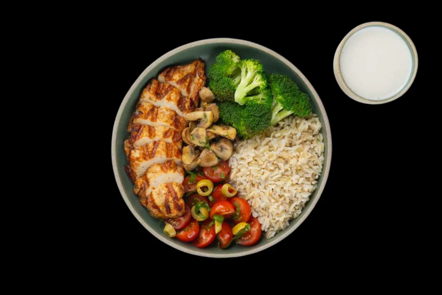 طبق صدر دجاج مشوي