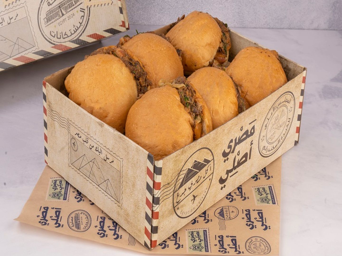 بوكس المتين شاورما لحم