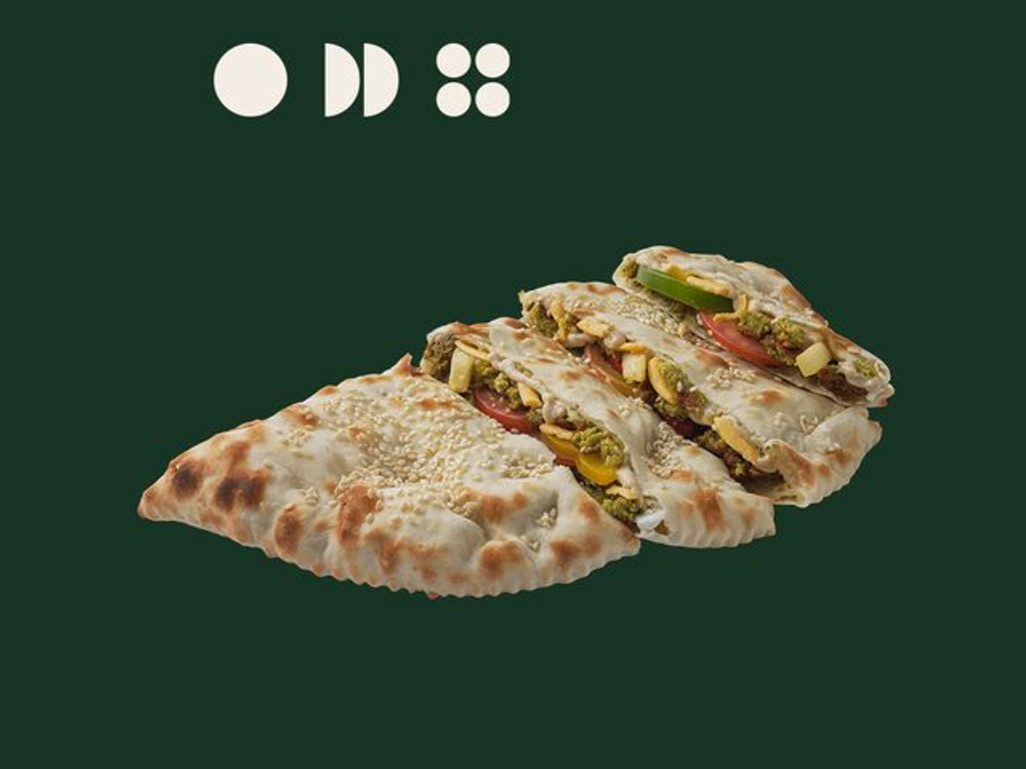 Falafel Pie With Cheddar Cheese