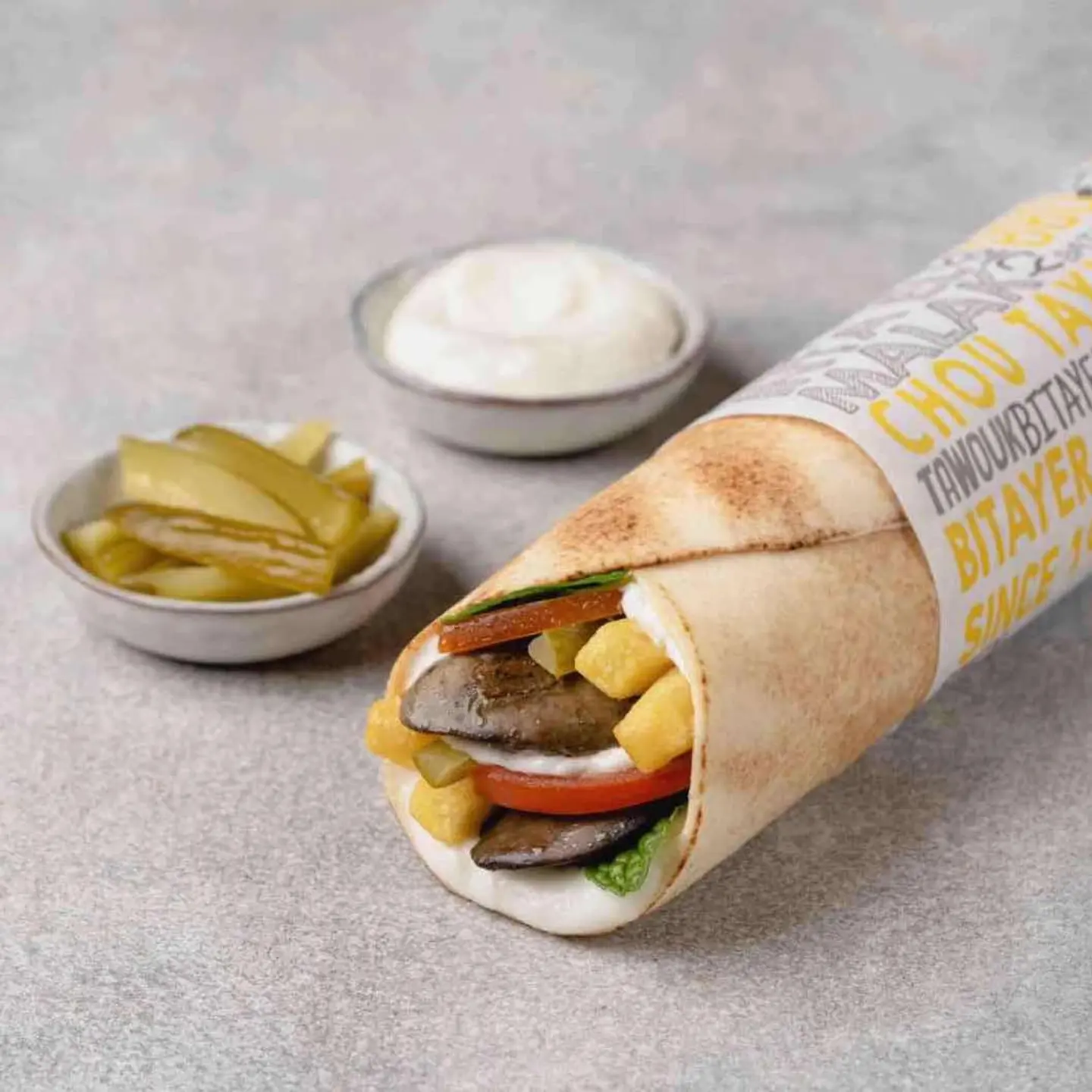 Chicken Liver (Arabic Bread 28 Cm)