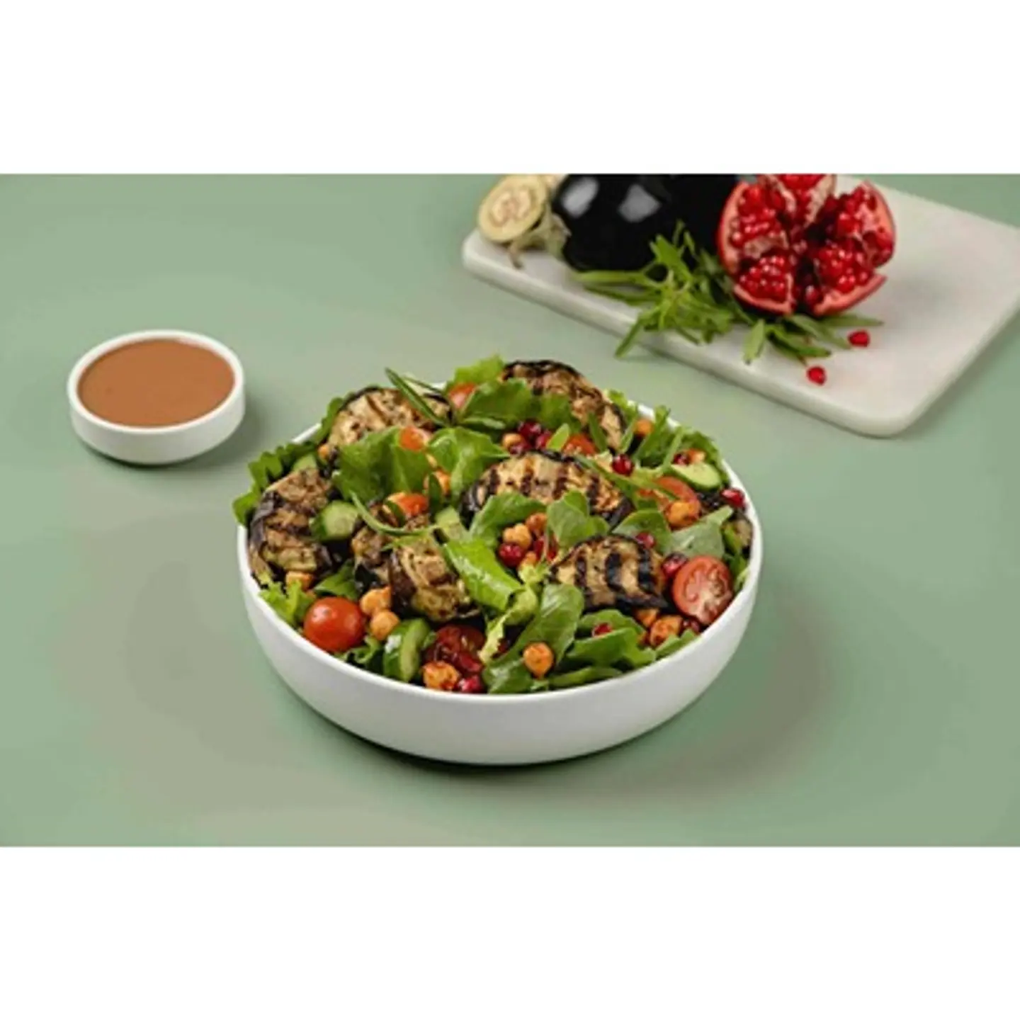 Grilled Eggplant Salad