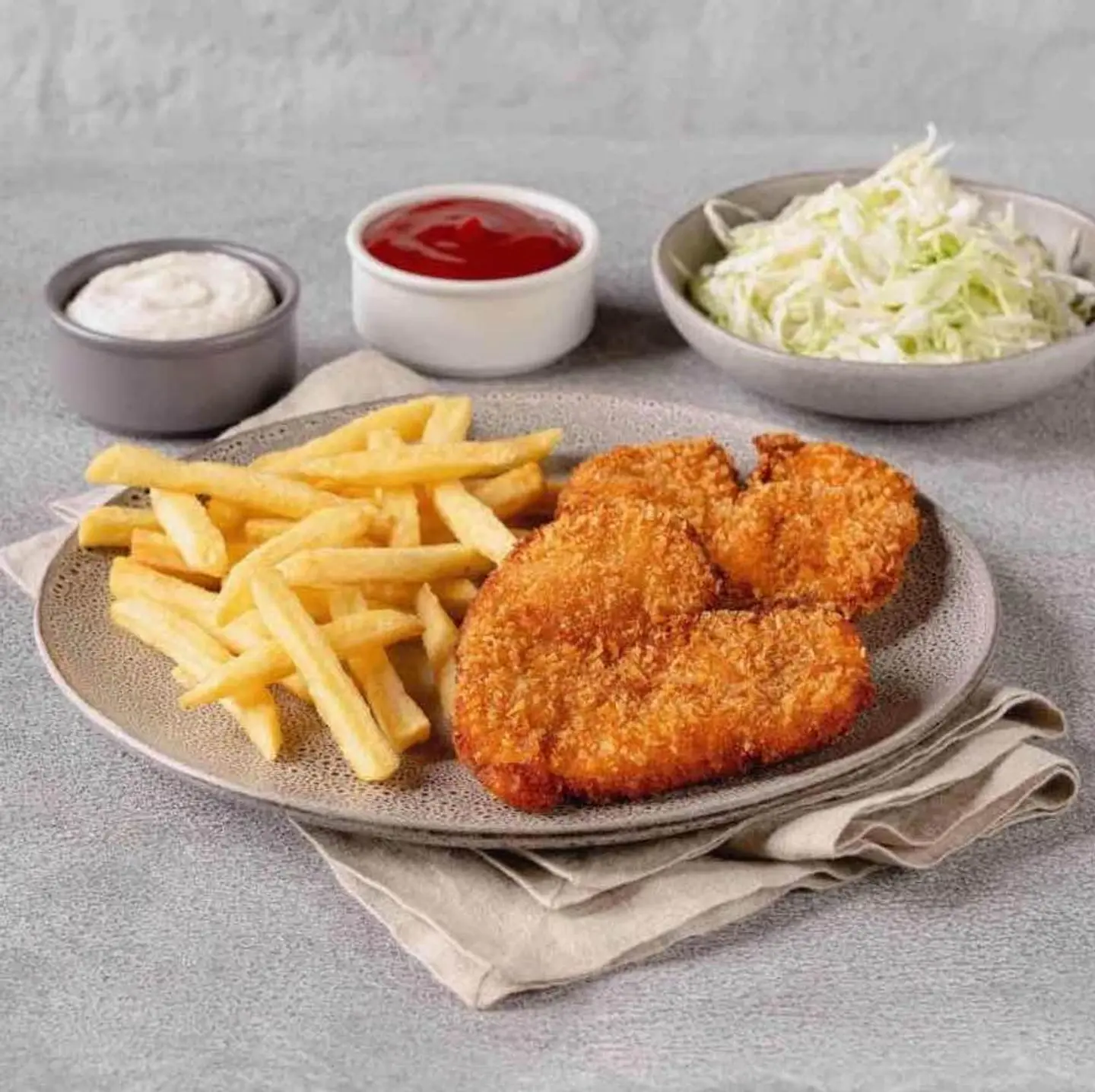 Chicken Escalope Platter