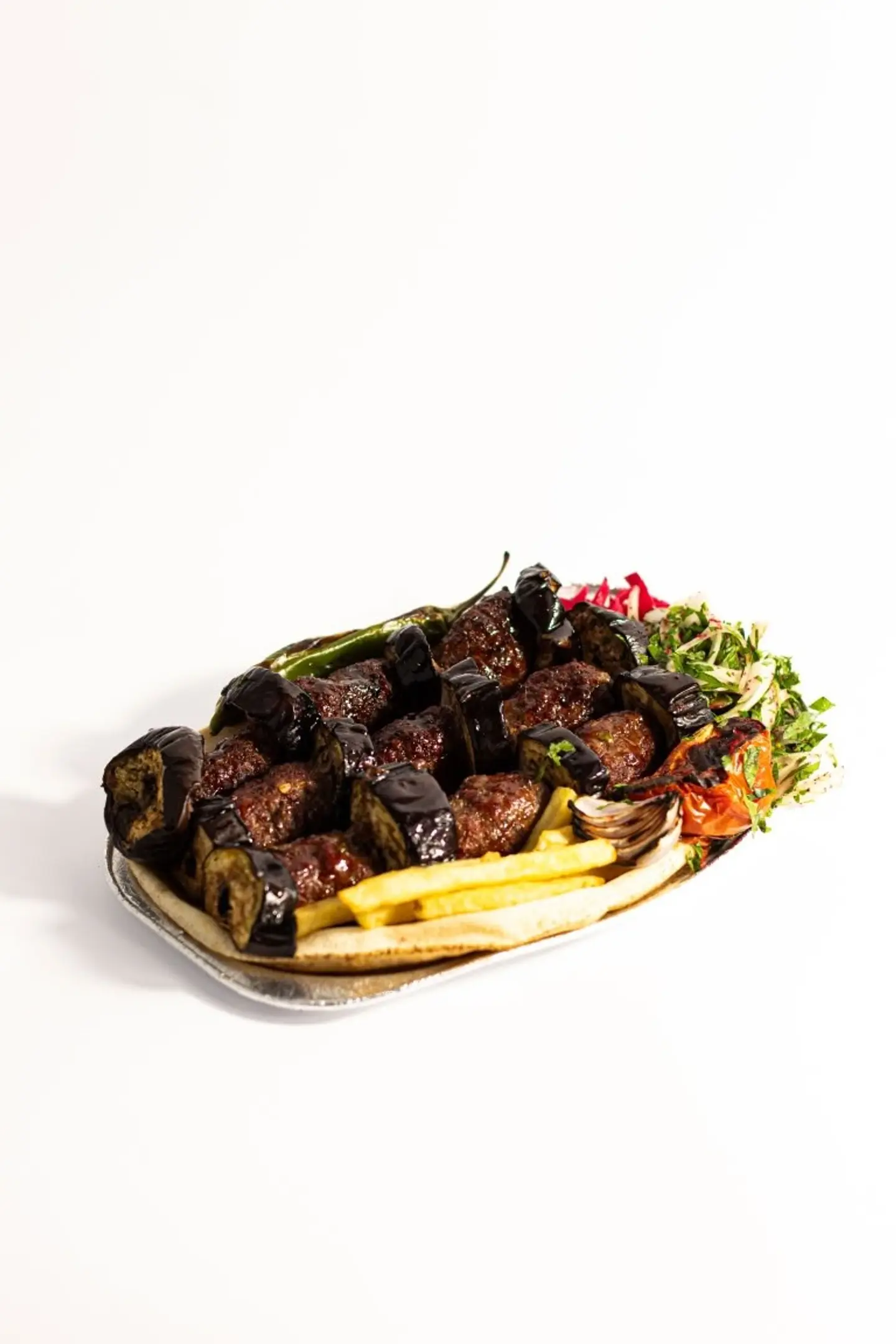 Eggplant Beef Kebab