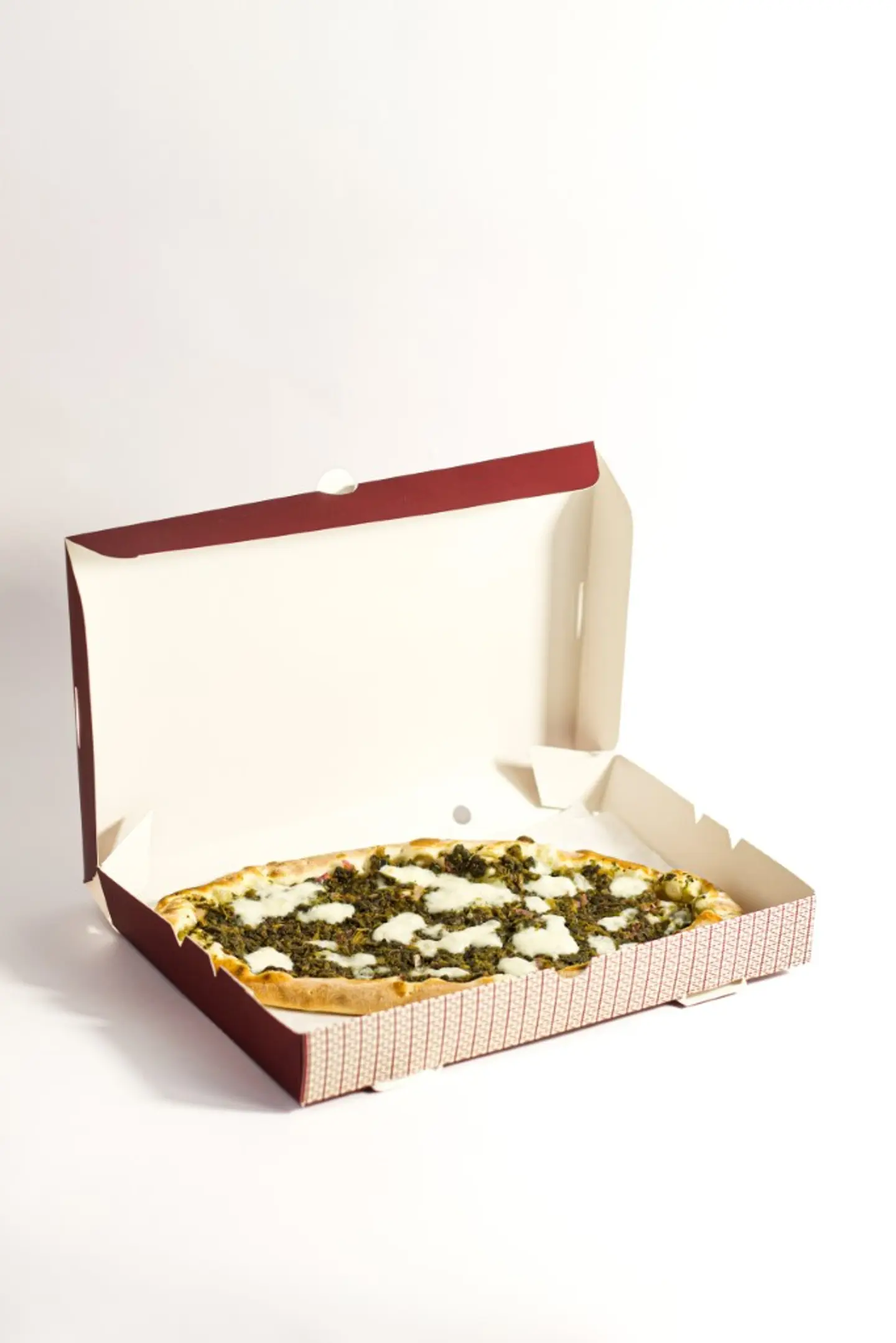 Spinach And Cheese Manaqeesh