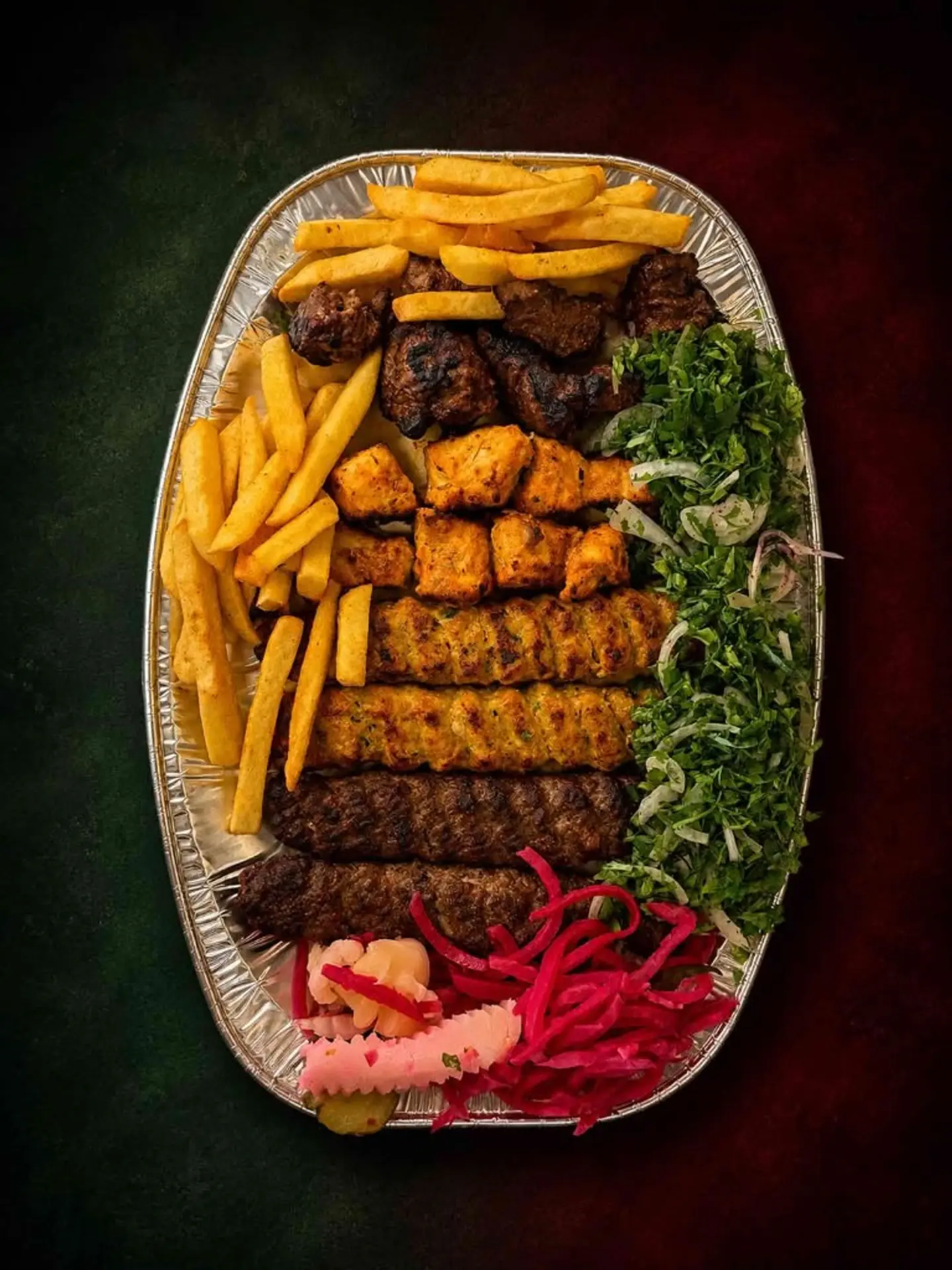 صحن مشكل مشاوي