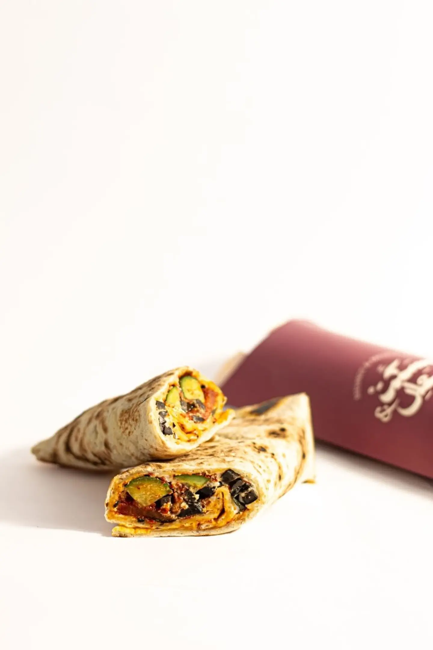 Muhammara With Vegetables Manaqeesh