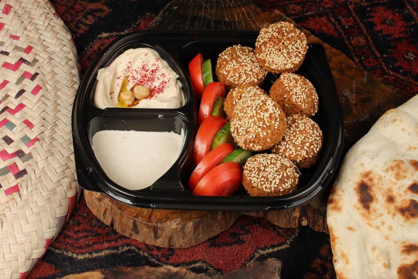 صحن فلافل