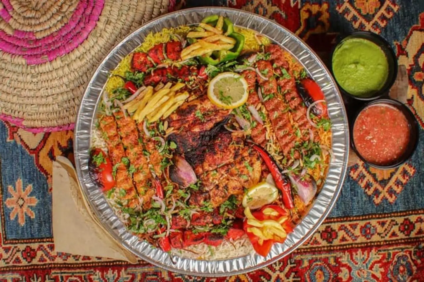 كبسة مشاوي عائلي