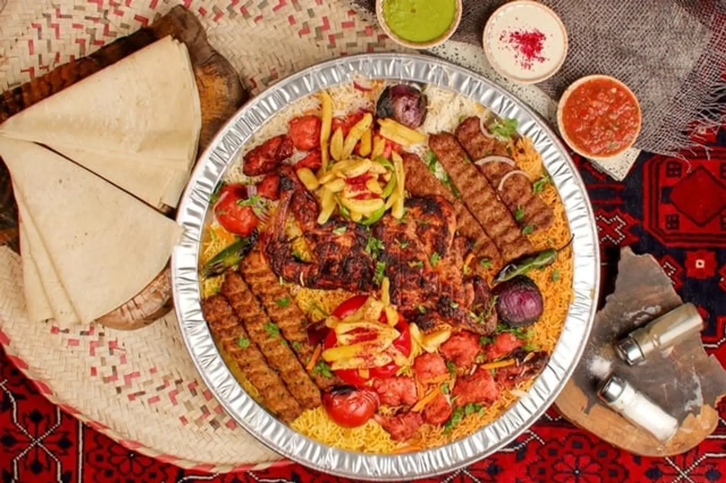 كبسة مشاوي عائلي