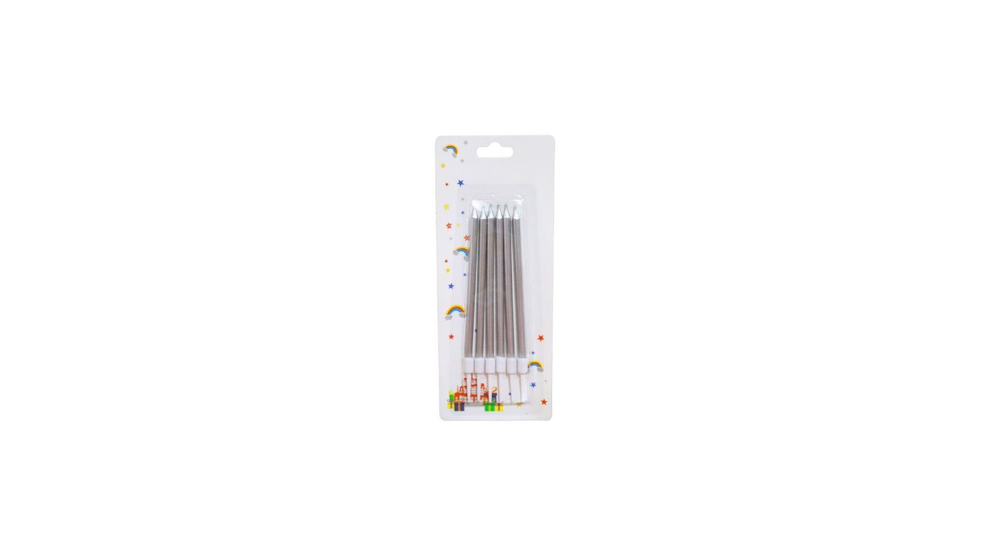 Long Candle Silver