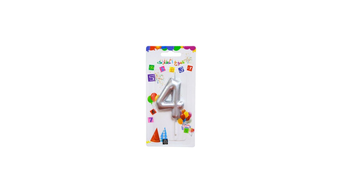 Number 4 Silver