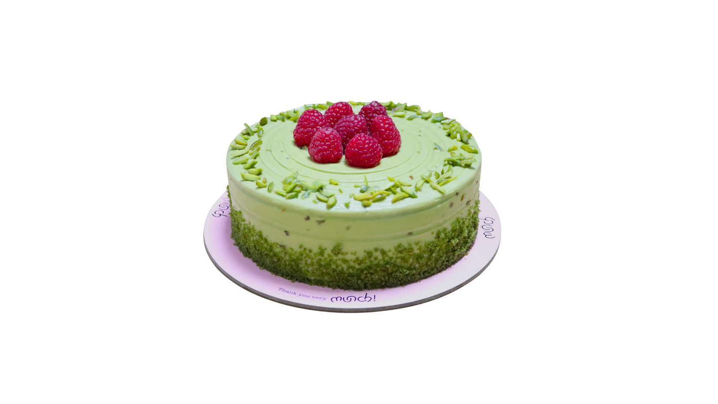 Pistachio Berry Cake