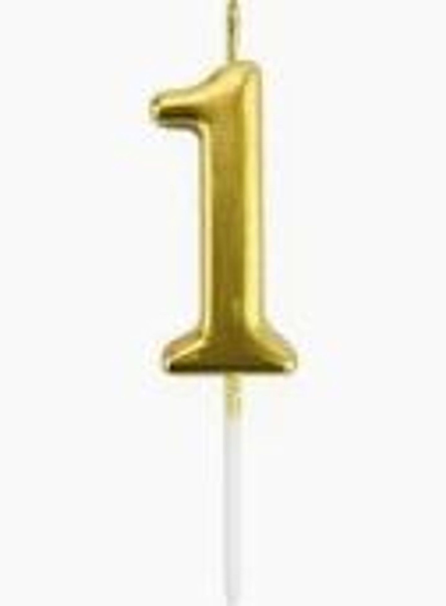 Numbered Candle 1