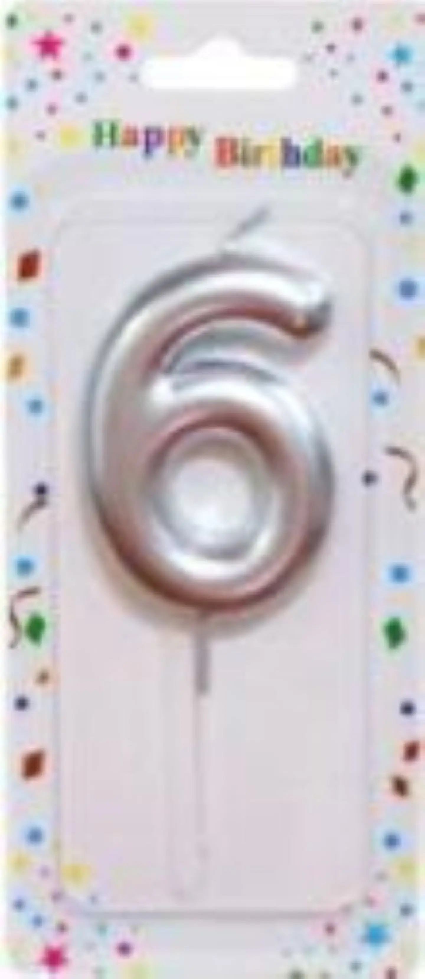 رقم 6 فضي