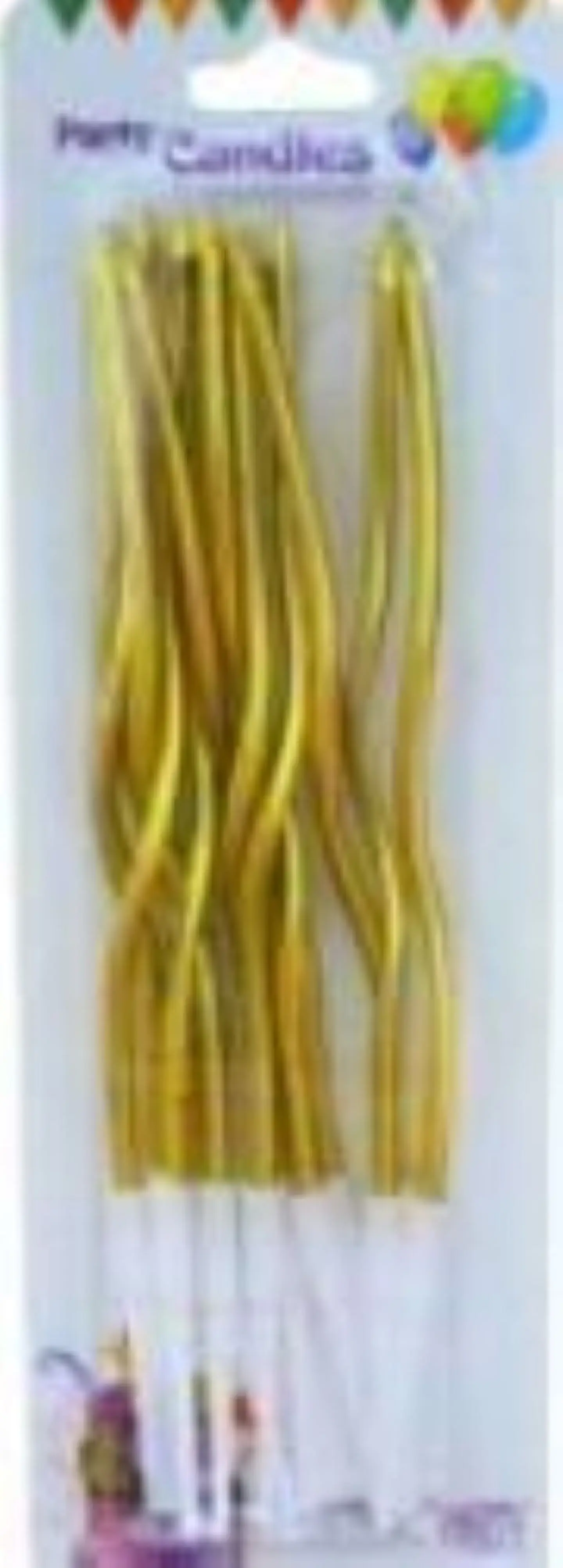 Spiral Candle Gold