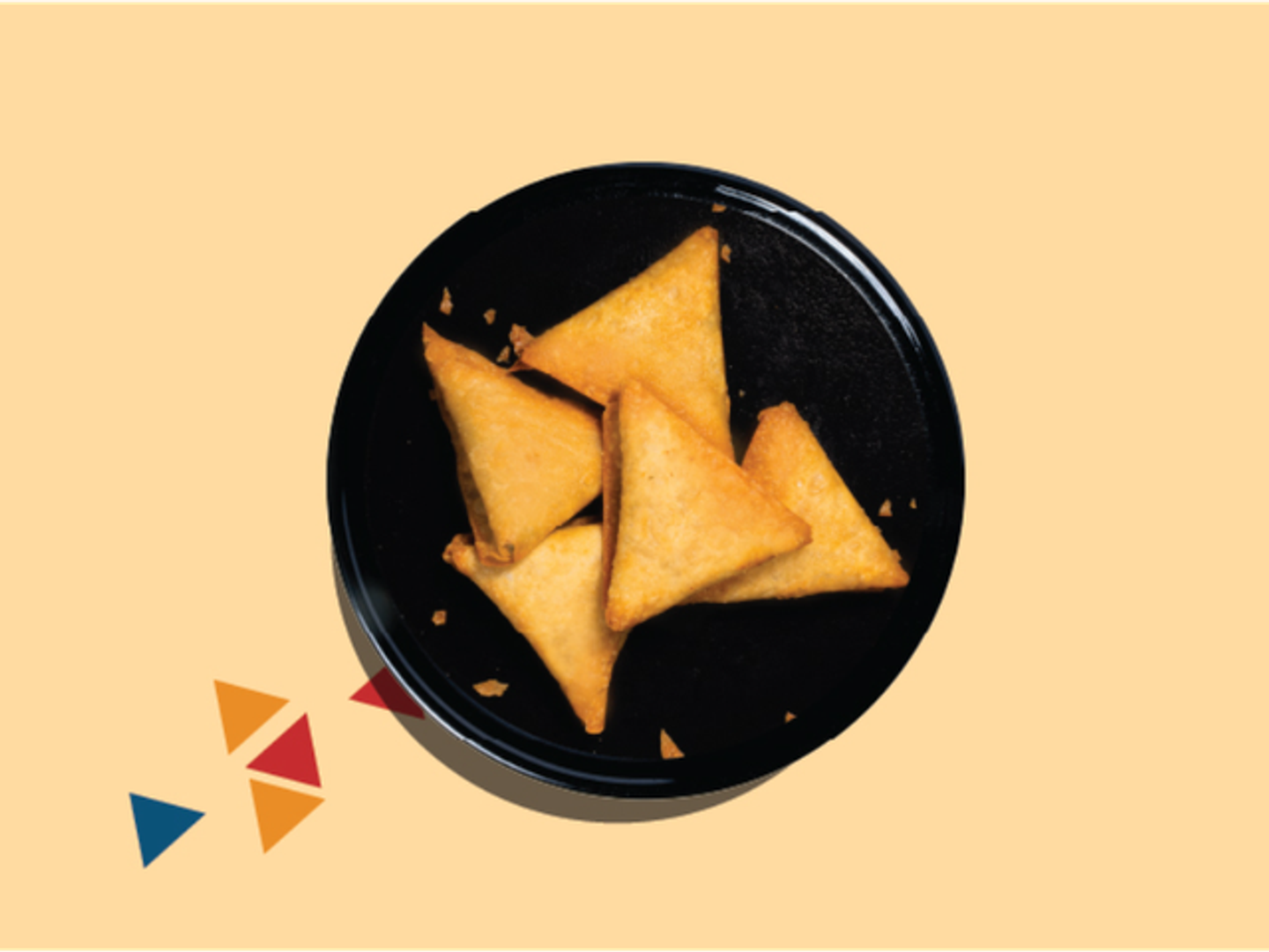 سمبوسة دجاج بالجبنة ( للحبة )