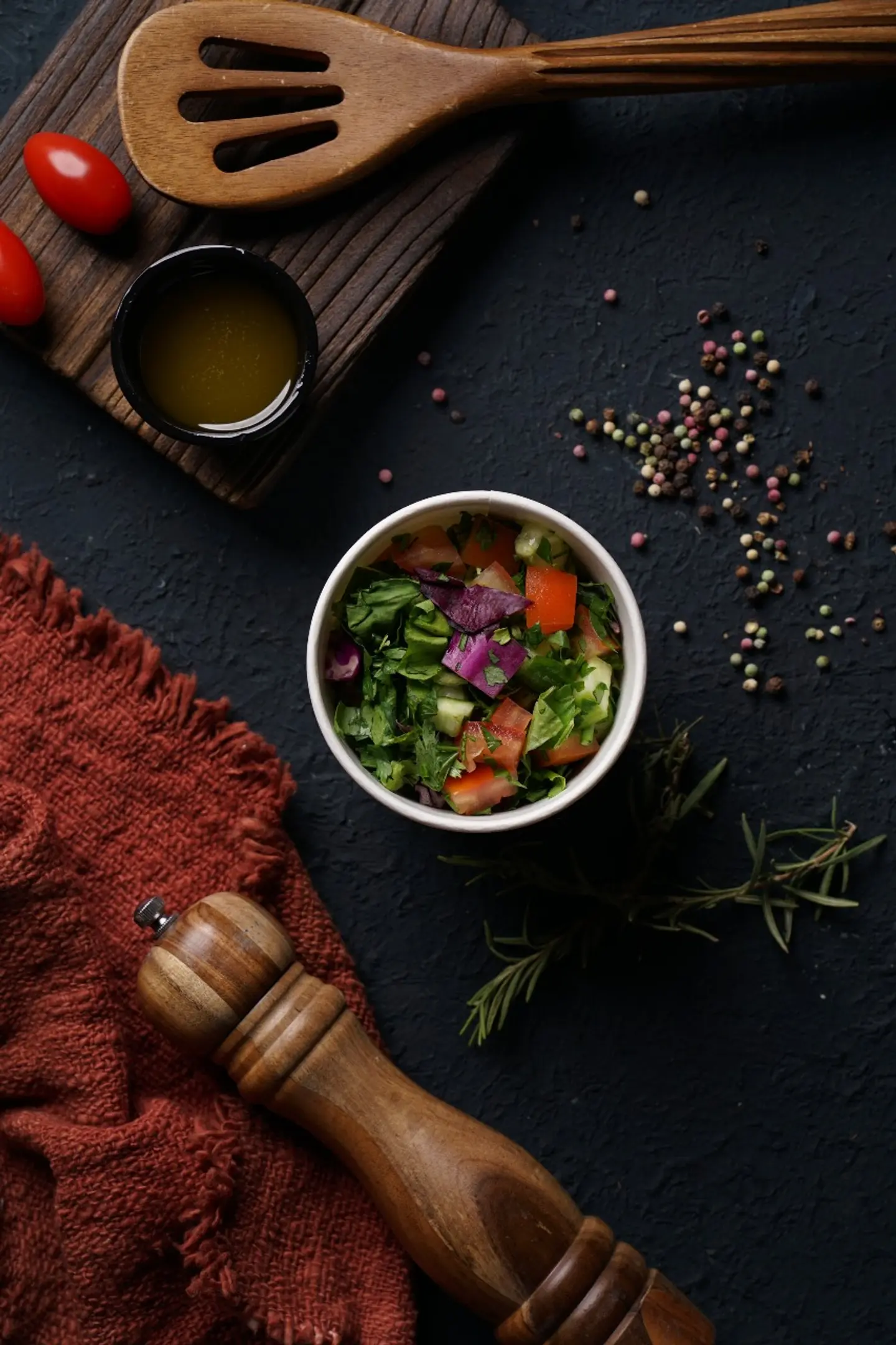 سلطة خضراء - علبة
