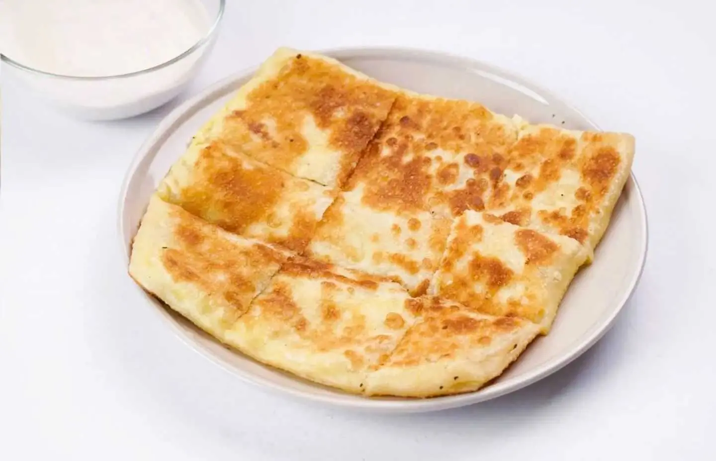 Vegetable Muttabaq With Cheddar