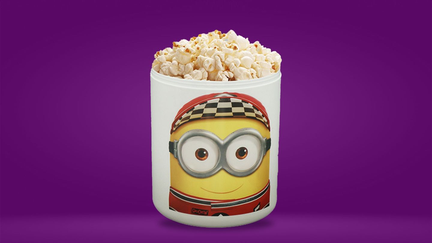 Despicable Me 4 Popcorn 64oz Tub