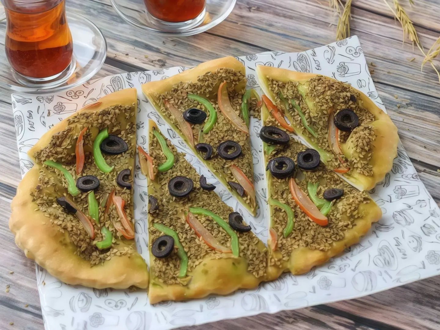 Za’atar With Vegetables