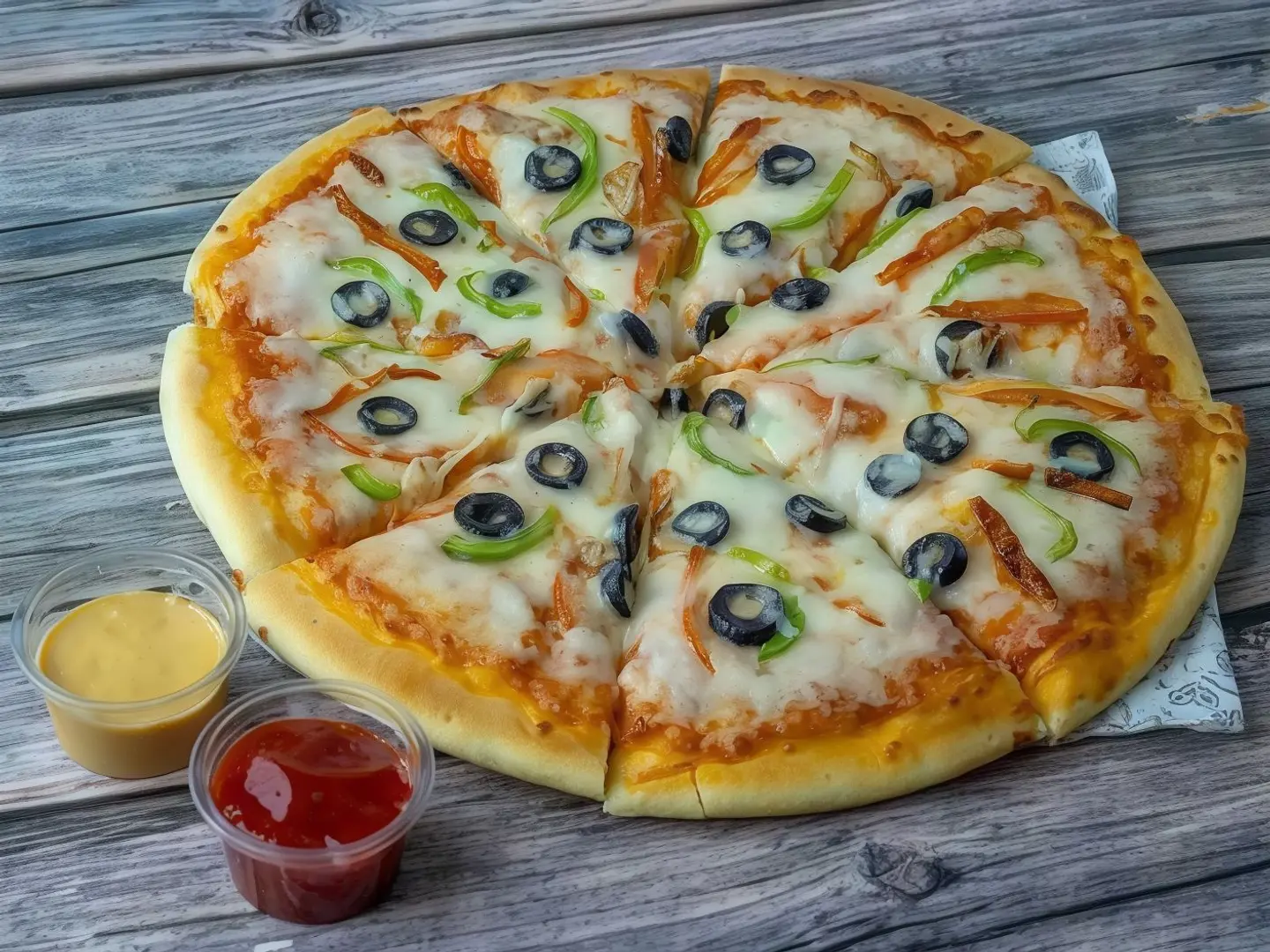 Large Veggie Pizza