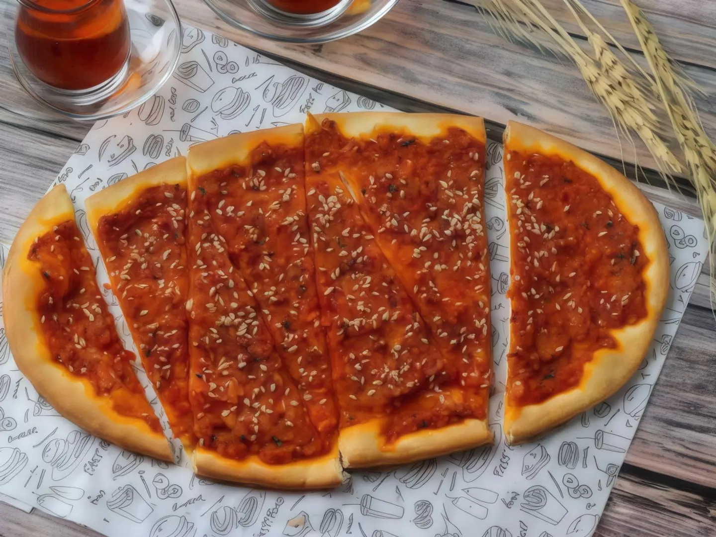Muhammara Manoushe