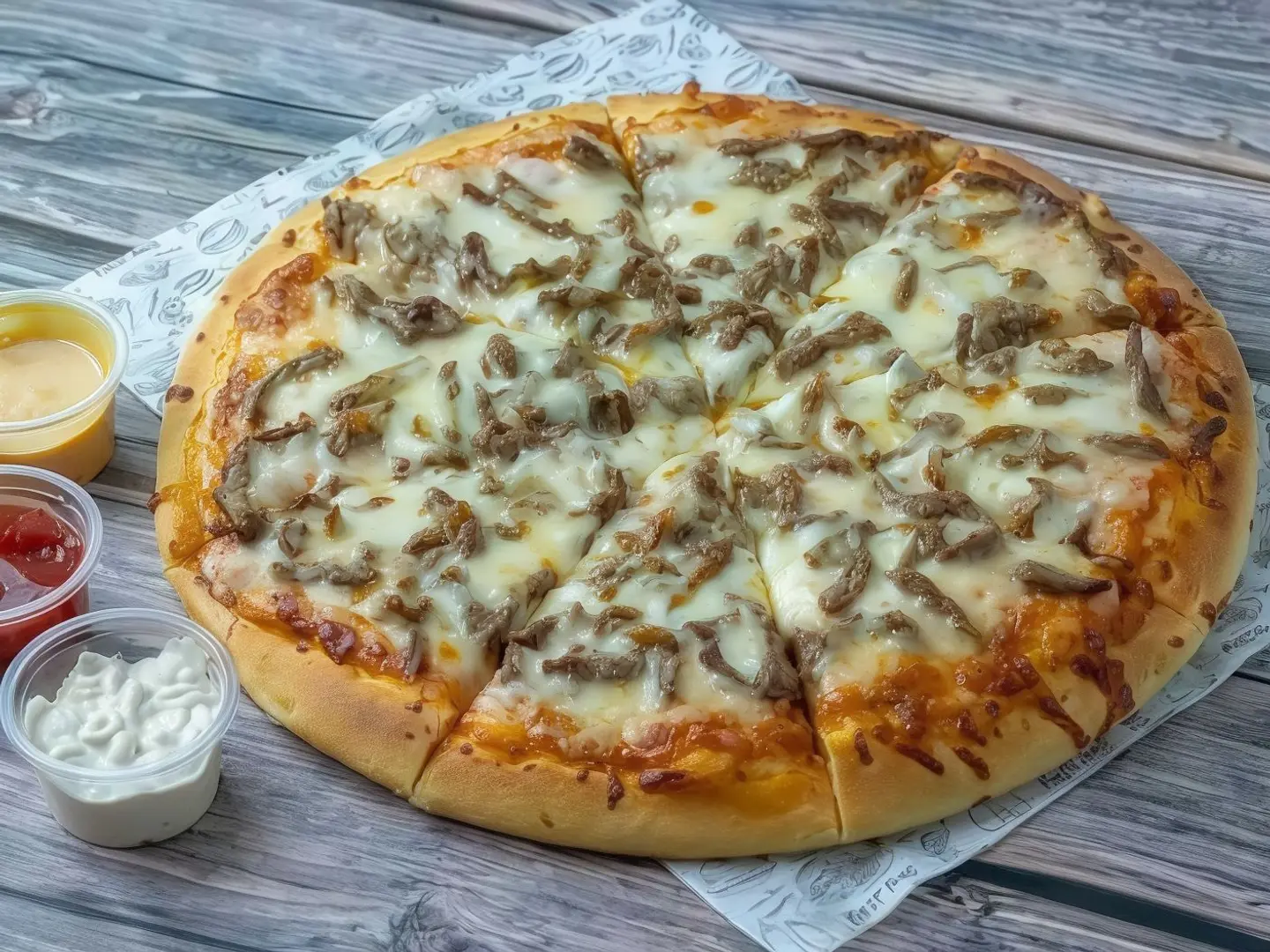Large Beef Pizza