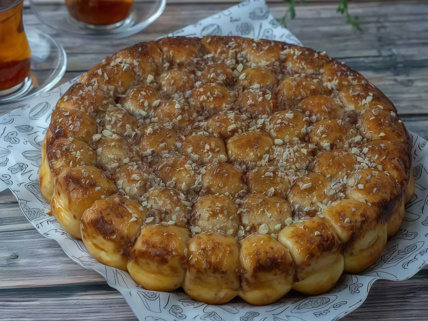 Large Pecan Honeycomb