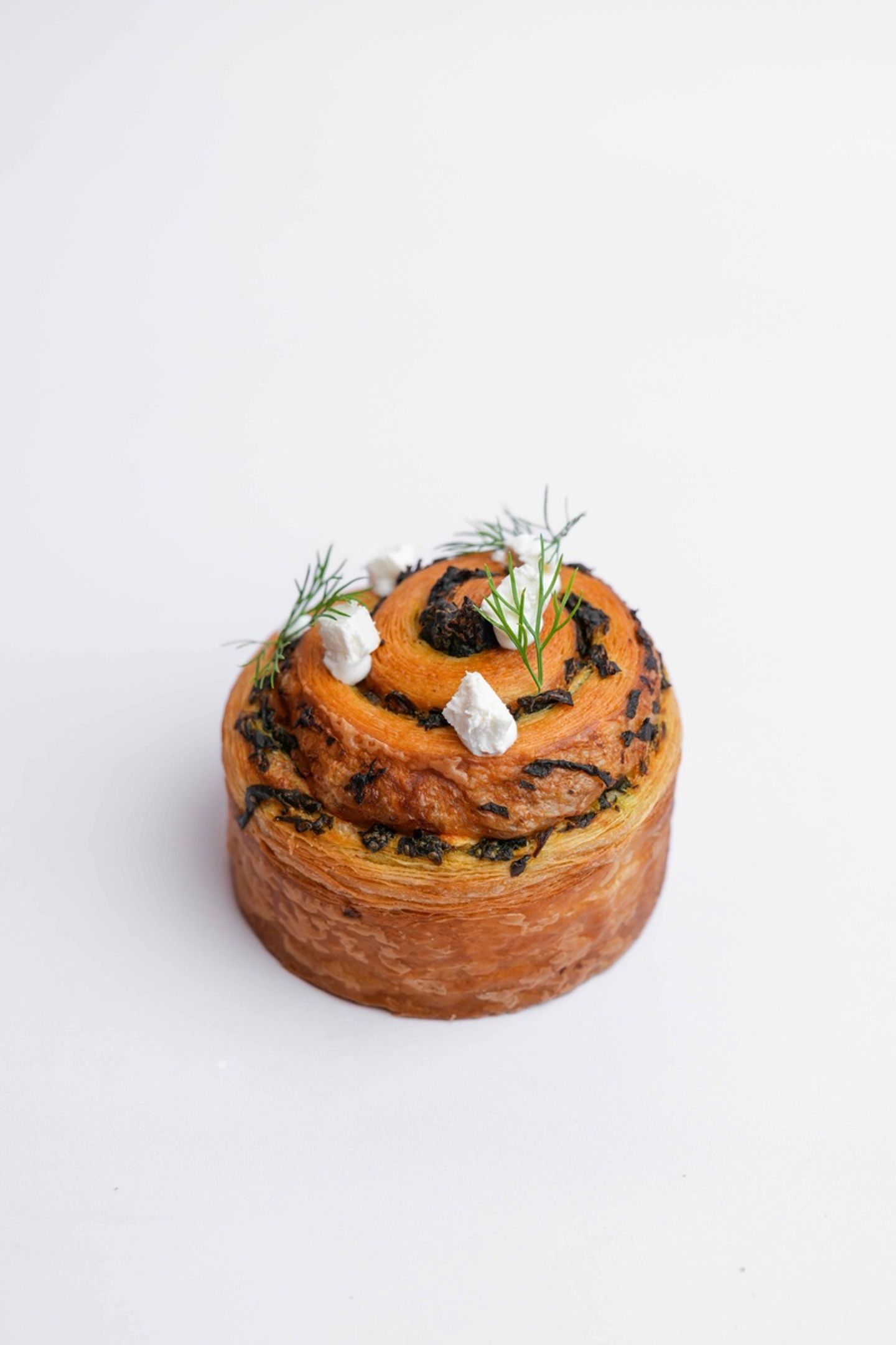 Feta And Spinach Cruffin