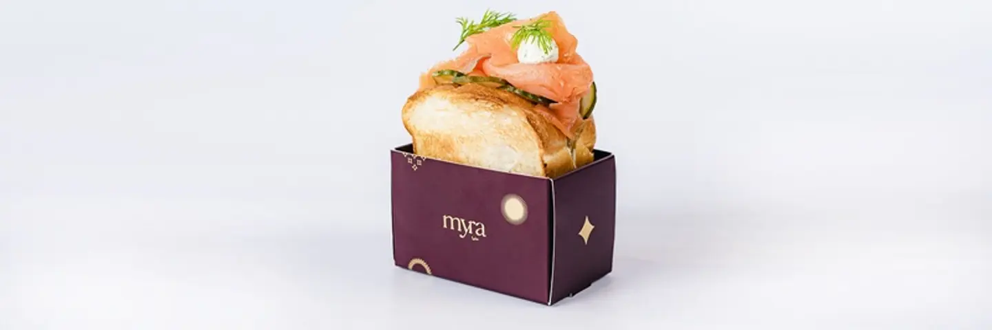 Smoked Salmon Brioche.
