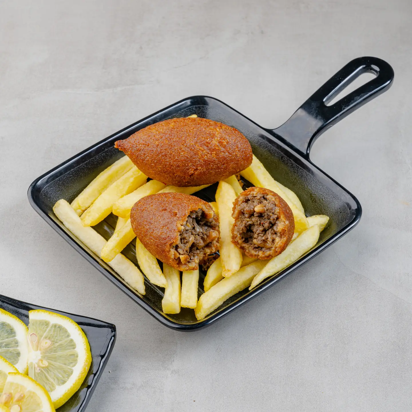 Fried Meat Kibbeh