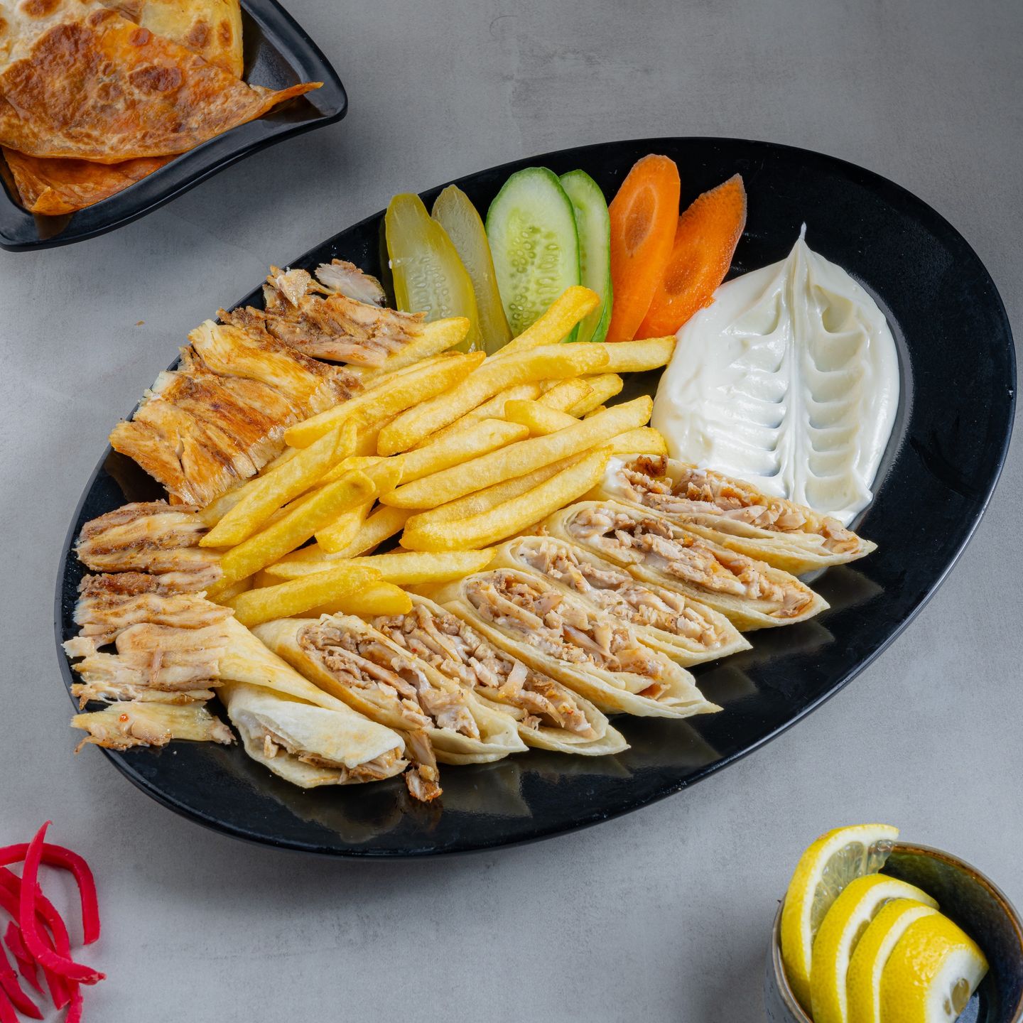 شاورما عربي دبل
