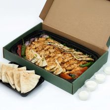 طبق شاورما طاووق