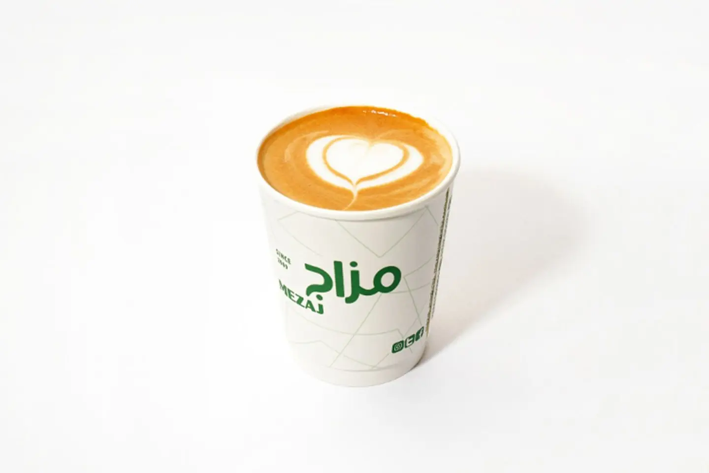 قهوة لاتيه صغير