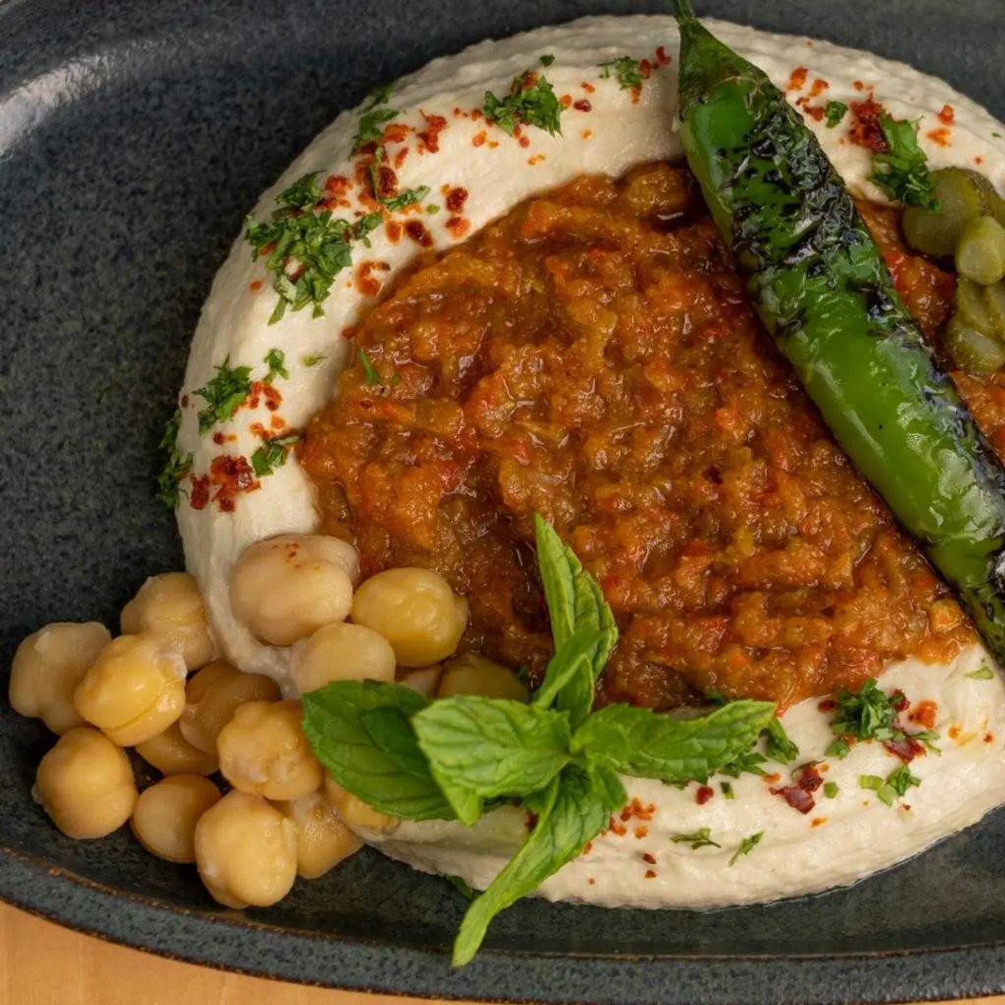 Hummus Smoked Capsicum