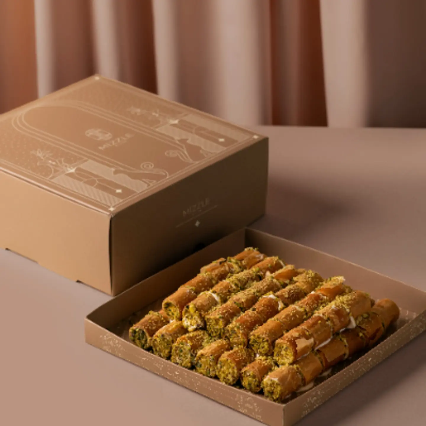 بقلاوة بالقشطة