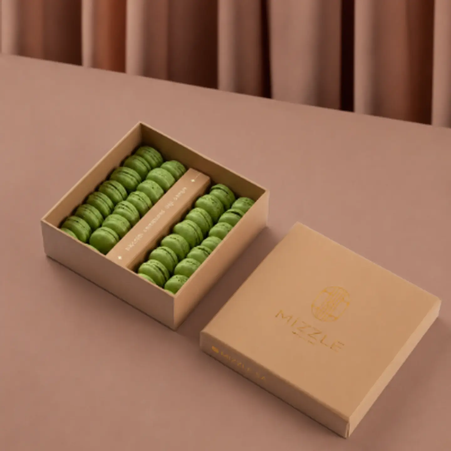 Mini Pistachio Macaron