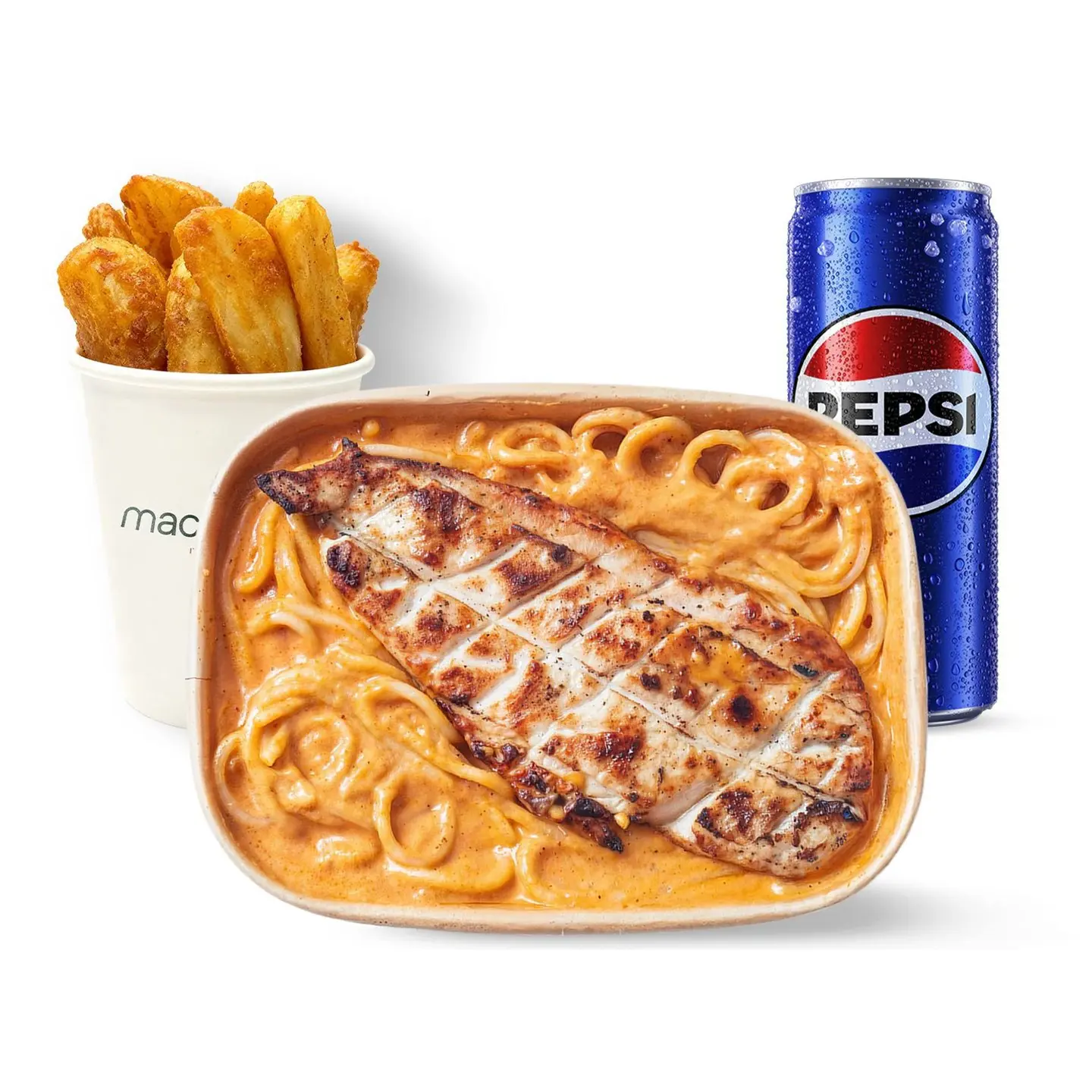 Pink Pasta Meal