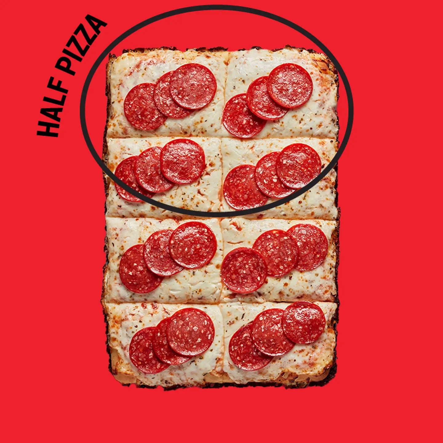 Half Pepperoni