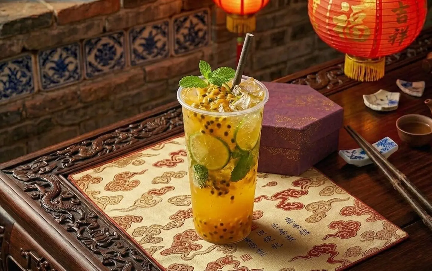 Passion Fruit Mojito