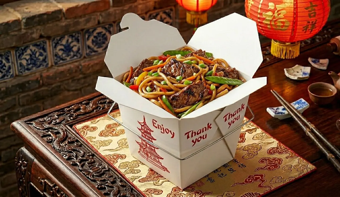 Teppanyaki Glazed Beef Noodles