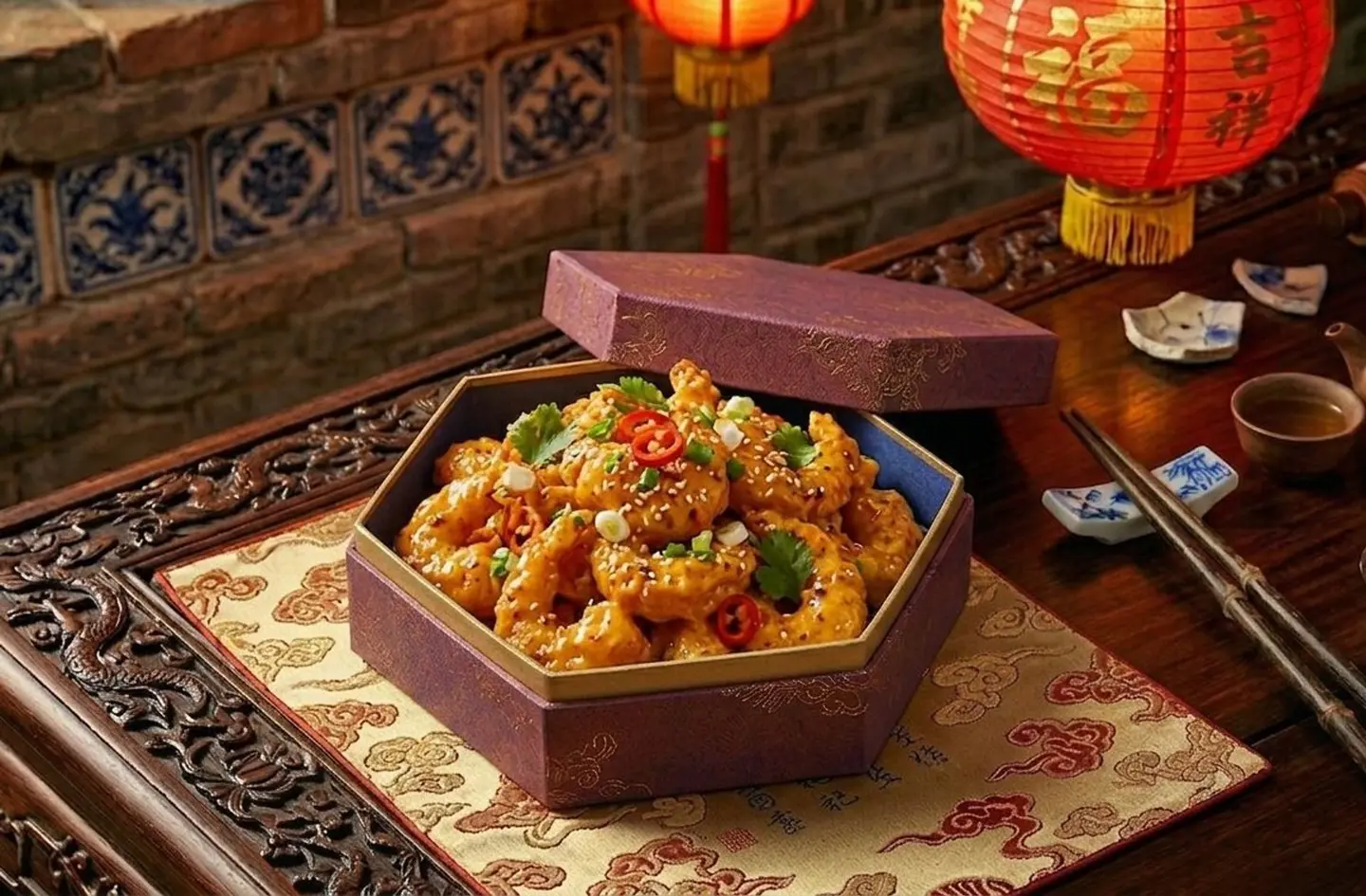 Blazing Dynamite Prawns