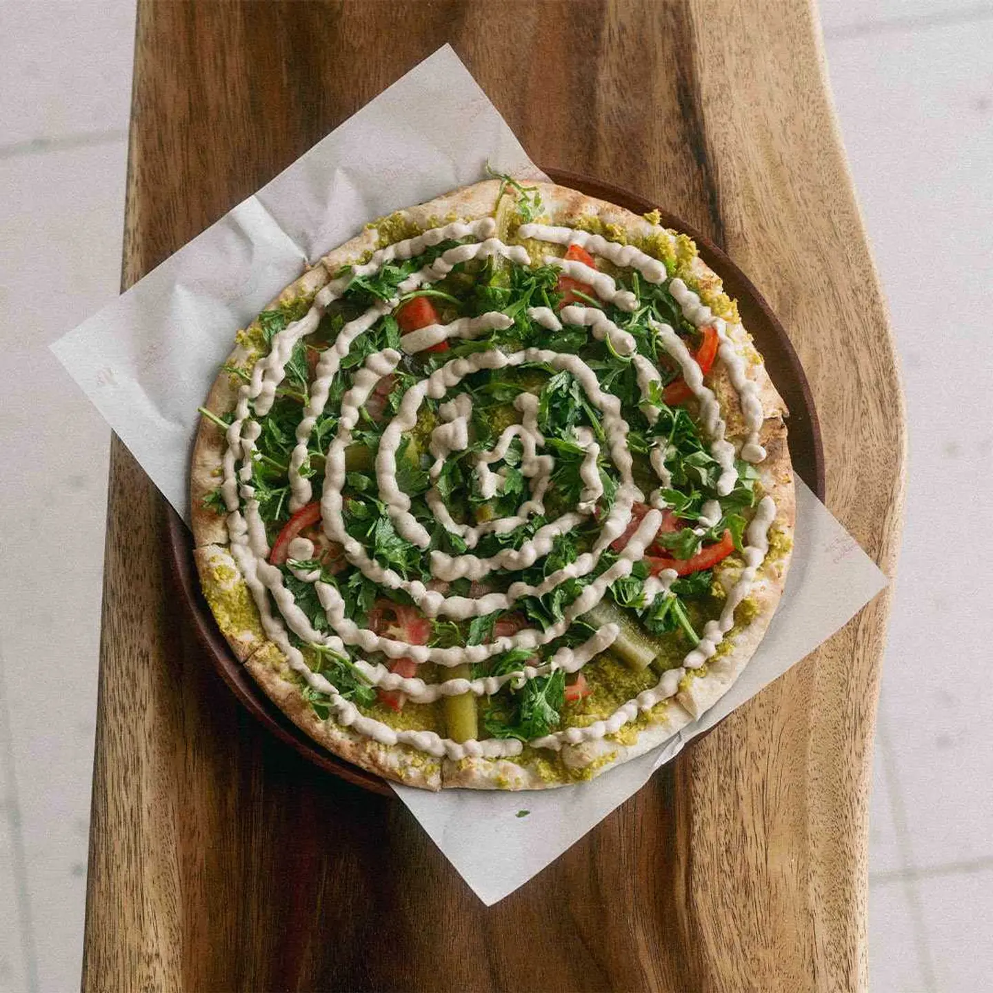 Falafel Pizza