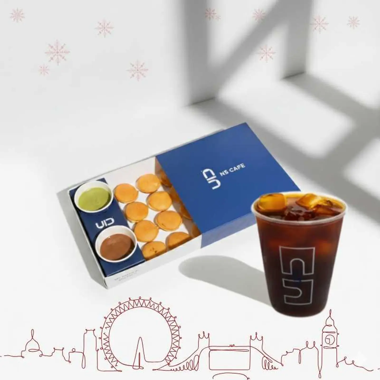 كومبو بان كيك +ايس امريكانو